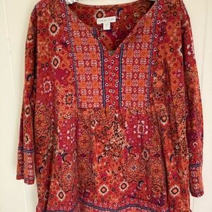 Coldwater Boho Top with Interesting Design
